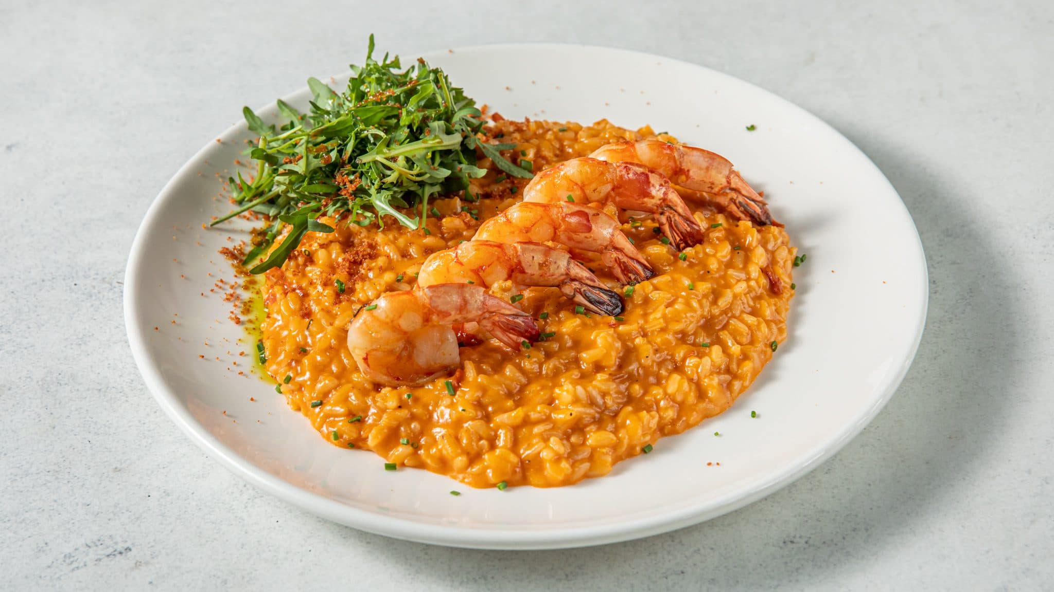 Rissoto Gamberi e Peperoni